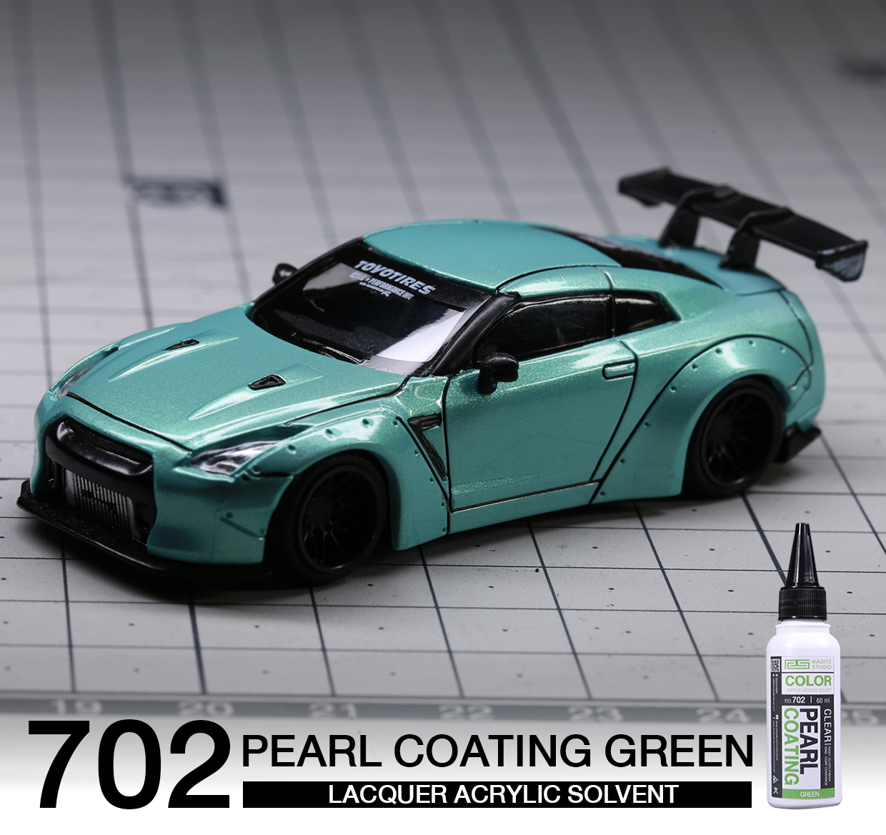 PL702S Pearl Coating Green 60ml