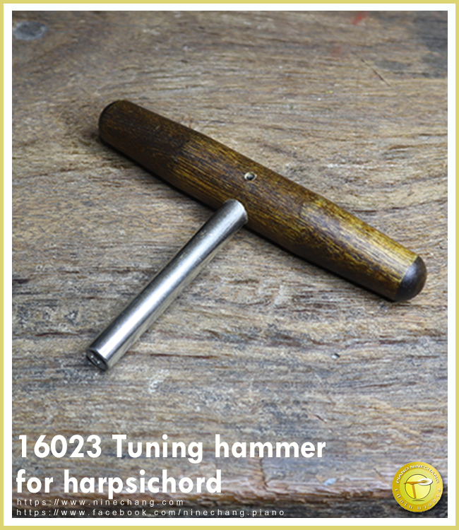 16023 Tuning hammer for harpsichord