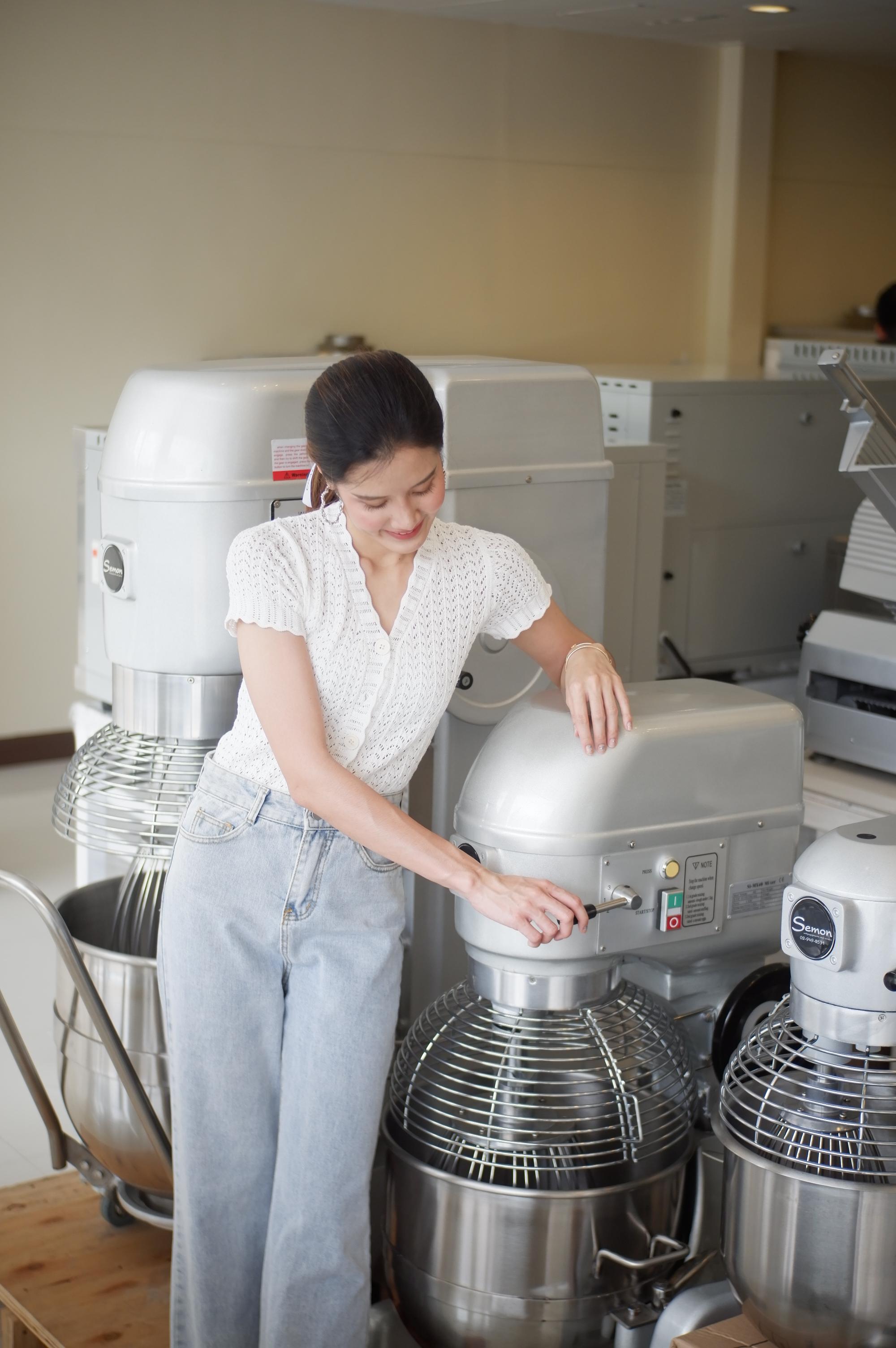 เครื่องผสม 40ลิตร 3หัวตี