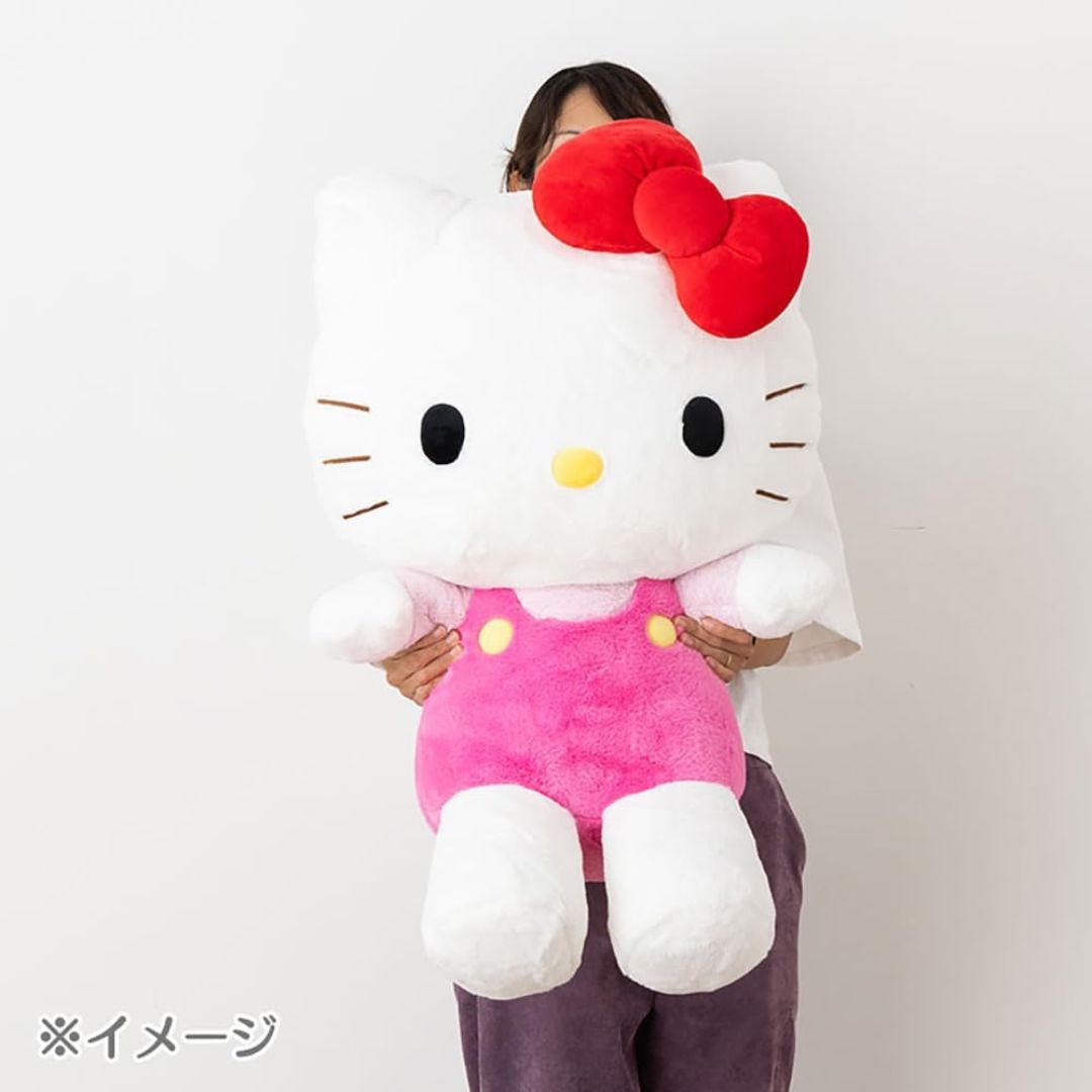[PRE-ORDER] Hello Kitty Super BIG ตุ๊กตา คิตตี้ ตัวใหญ่ Size 3L สูง 68 cm แรร์ไอเทม จาก Sanrio Japan ハローキティ ぬいぐるみ（3Lサイズ）