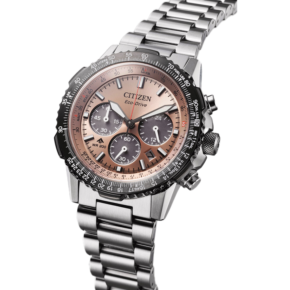 Citizen CA4664-60X นาฬิกาผู้ชาย Eco-Drive Promaster Navihawk Sky Chrono Men's Watch