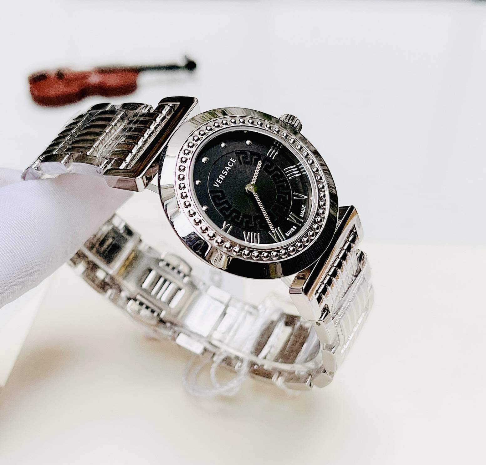 Versace P5Q99D009S099 นาฬิกาผู้หญิง Quartz Women's Watch