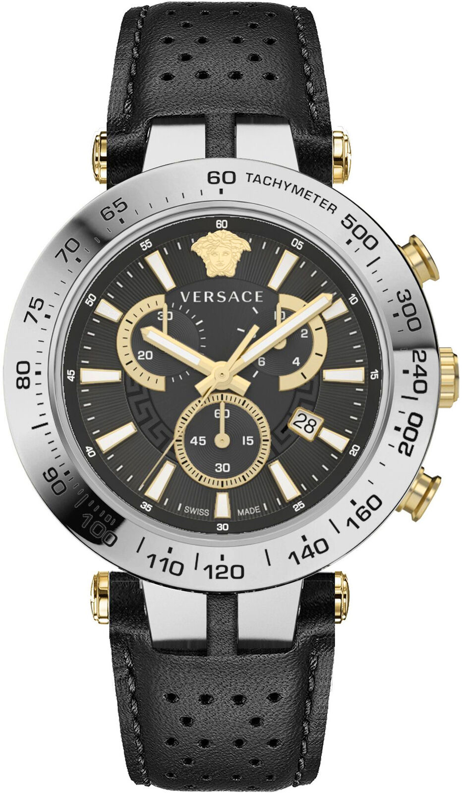 Versace VEJB00222 นาฬิกาผู้ชาย Chronograph Quartz Men's Watch
