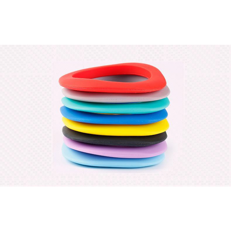 ยางกัดซิลิโคน รูปวงกลม คล้องมือได้ มัมมาบับบา Mummabubba