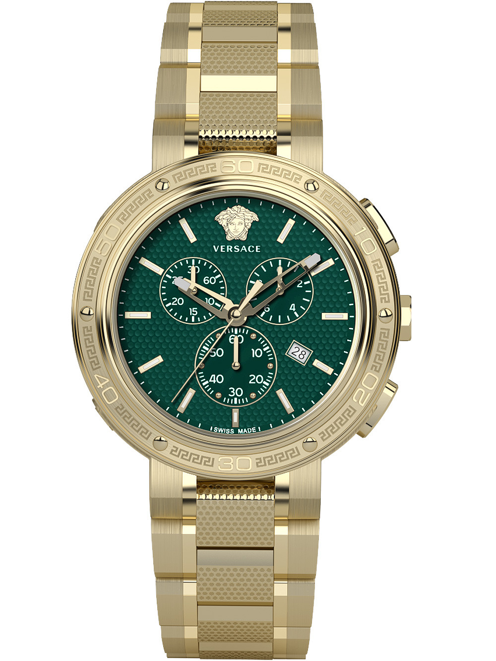 Versace VE2H00521 นาฬิกาผู้ชาย V-Extreme Pro Chronograph Quartz Men's Watch