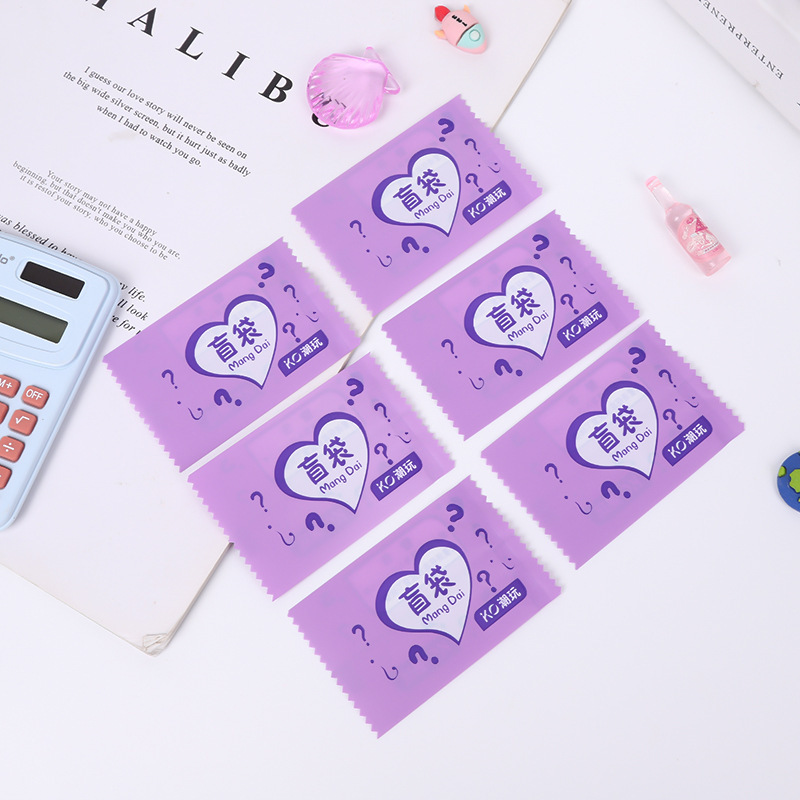 ถุงซีล ใส่ขนม คุกกี้ ลูกอม ขนาด 4x6 ซม.และขนาดใกล้เคียง จำนวน 97-100 ใบ/แพ็ค และ 190-200 ใบต่อแพ็ค