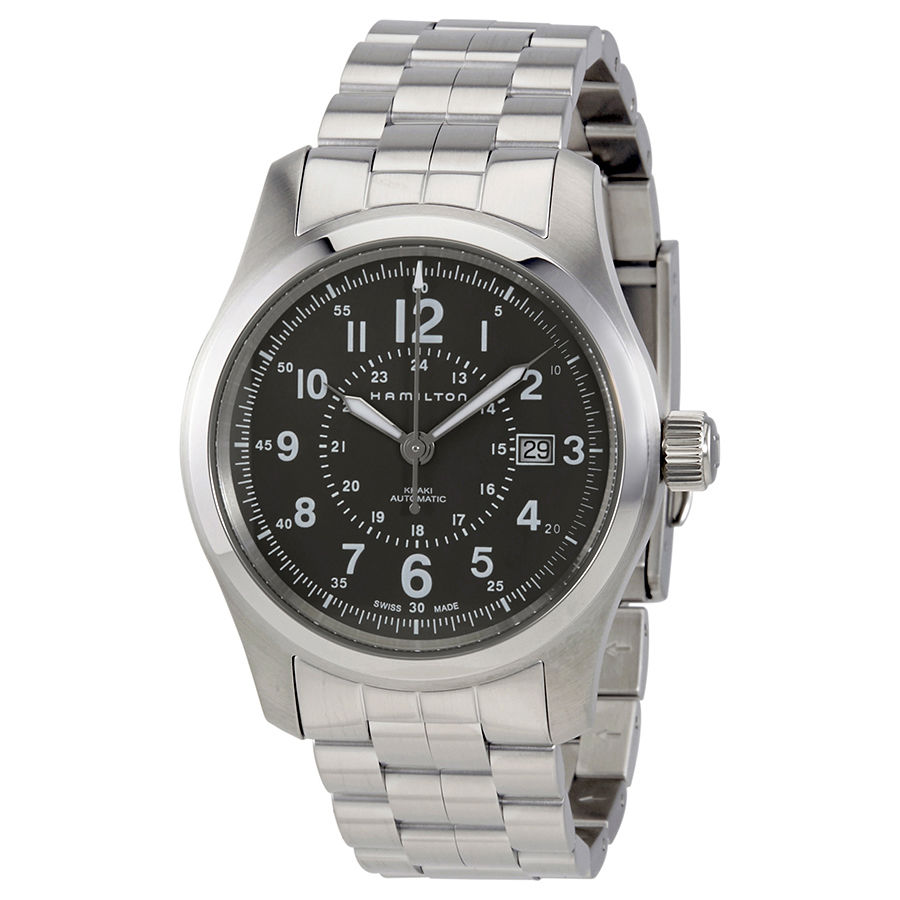 Hamilton H70605163 นาฬิกาผู้ชาย Hamilton รุ่น H70605163, Khaki Field Automatic Men's Watch