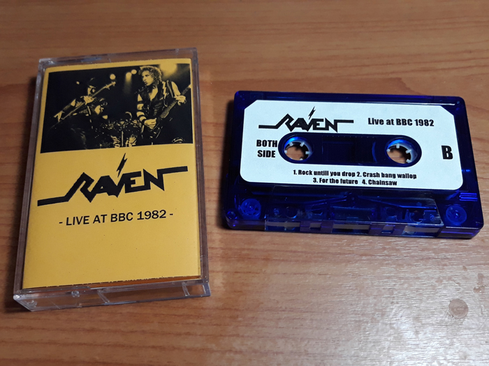 RAVEN “LIVE AT BBC 1982” Tape