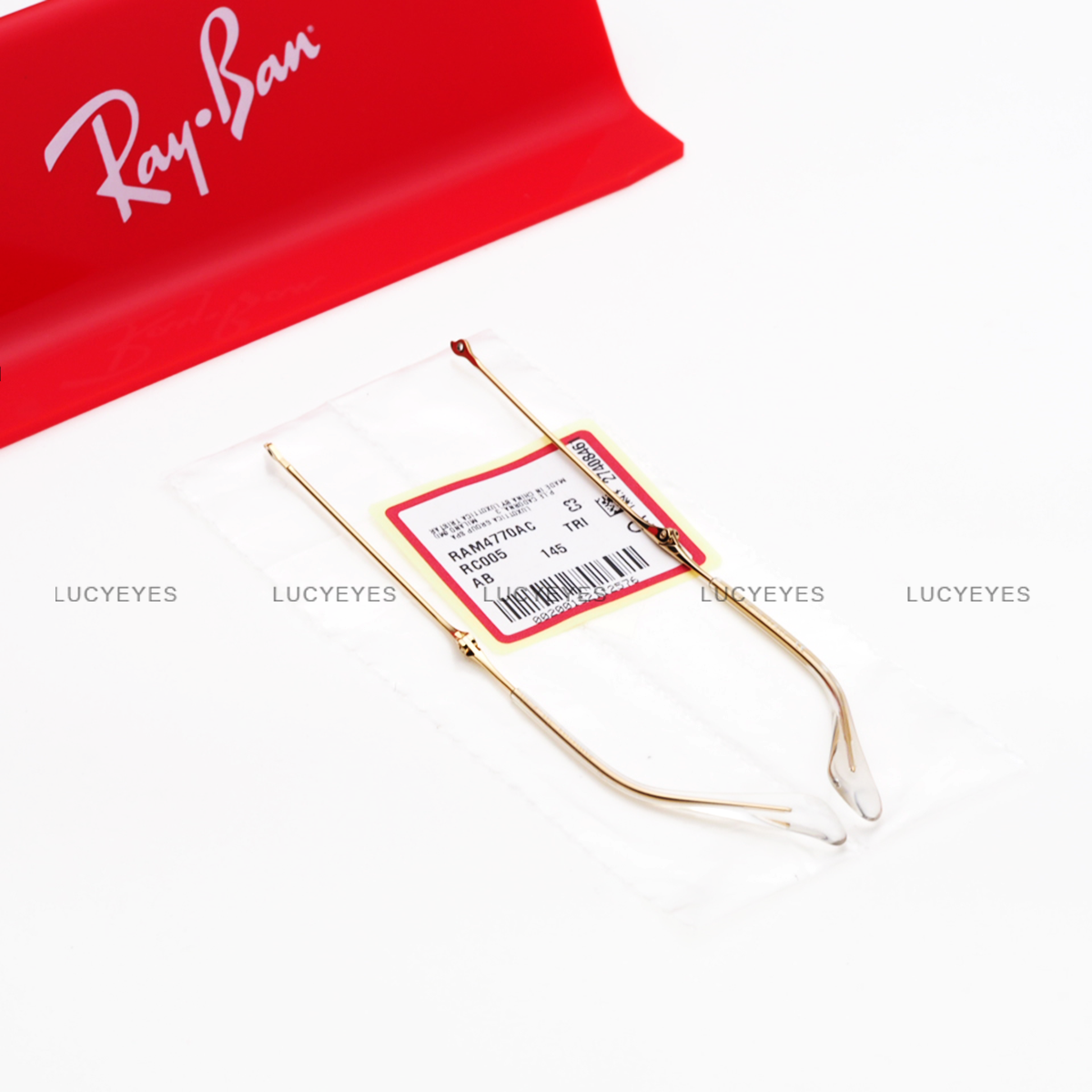ขาแว่น RAYBAN แท้ 100% RB3479 AVIATOR FOLDING สี GOLD (ทอง)