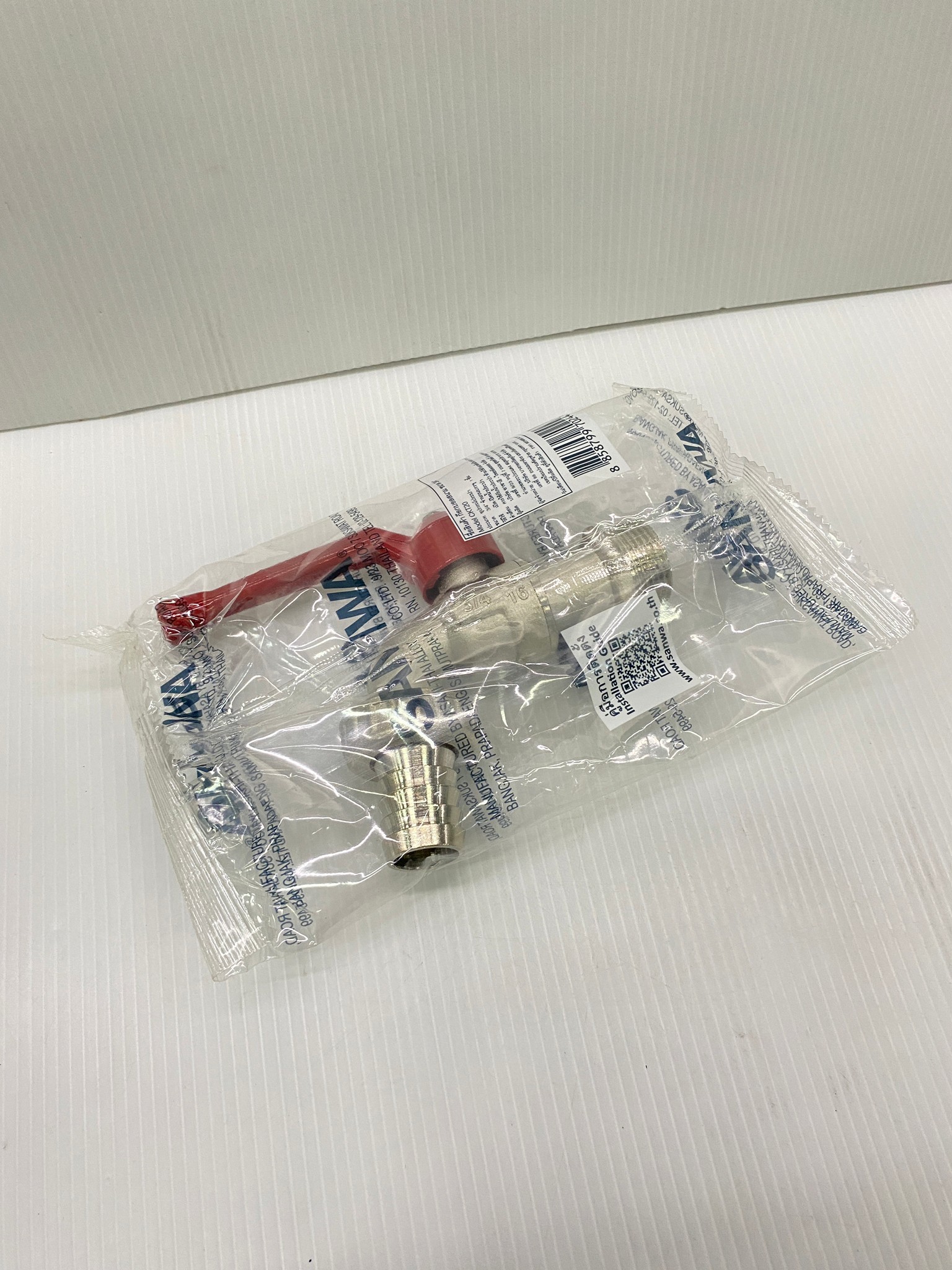 ก๊อกบอลสนาม ก๊อกน้ำสนาม ด้ามแดง ขนาด 1/2" 3/4" 1" SANWA ของแท้ 100%