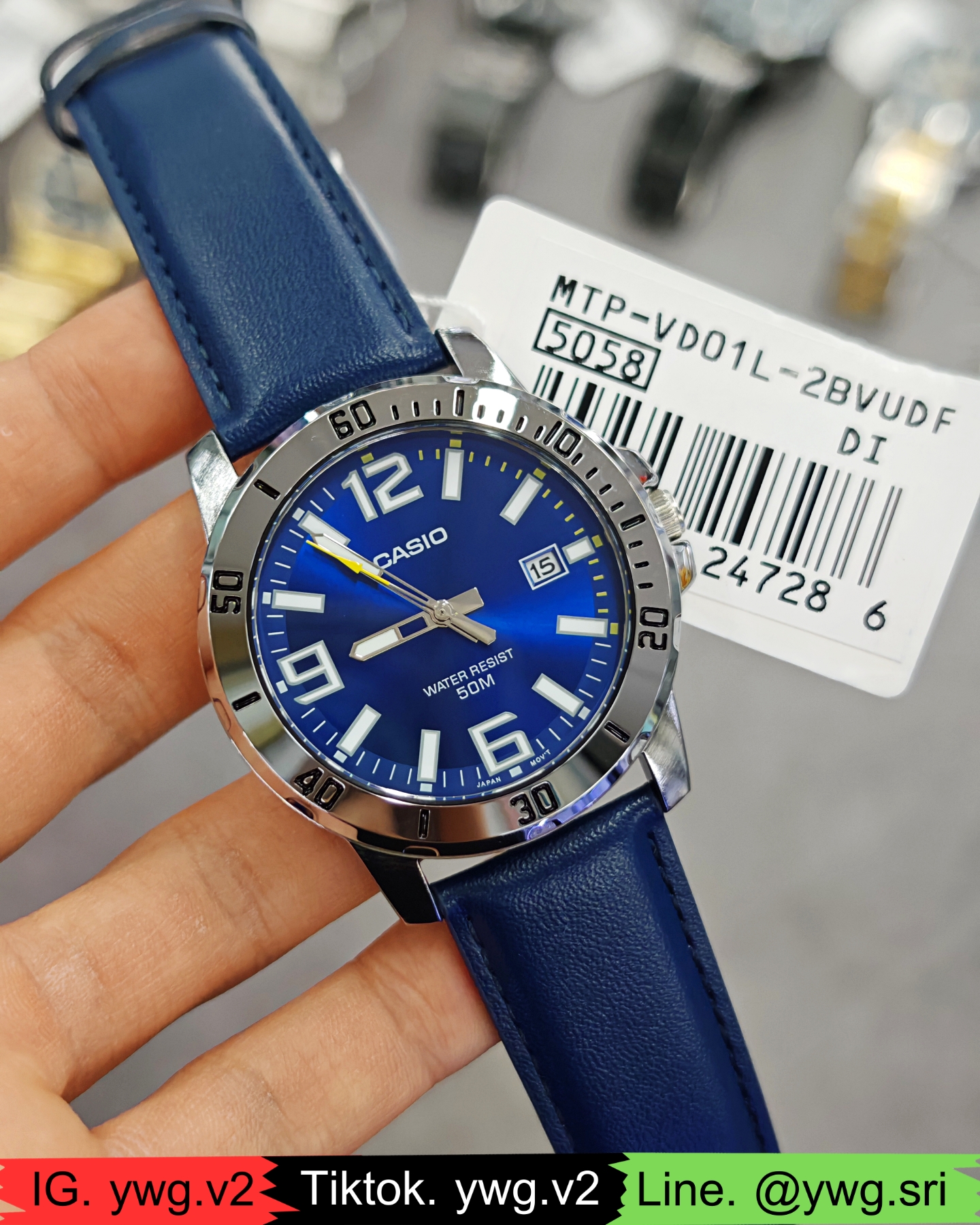 CASIO รุ่น MTP-VD01L-2B
