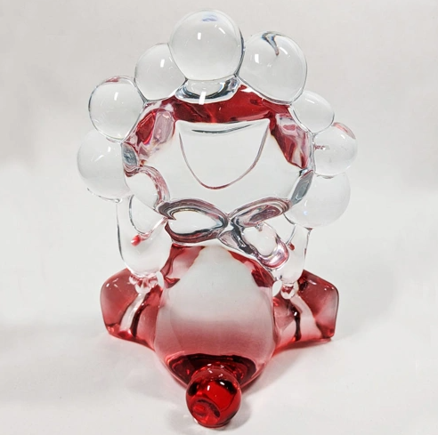 [PRE-ORDER] ฟิกเกอร์ สีใส แดง MYAKU-MYAKU Clear Figure Red งาน Osaka Expo 2025 นำเข้าจากญี่ปุ่น EXPO2025 ミャクミャク クリアフィギュア レッド