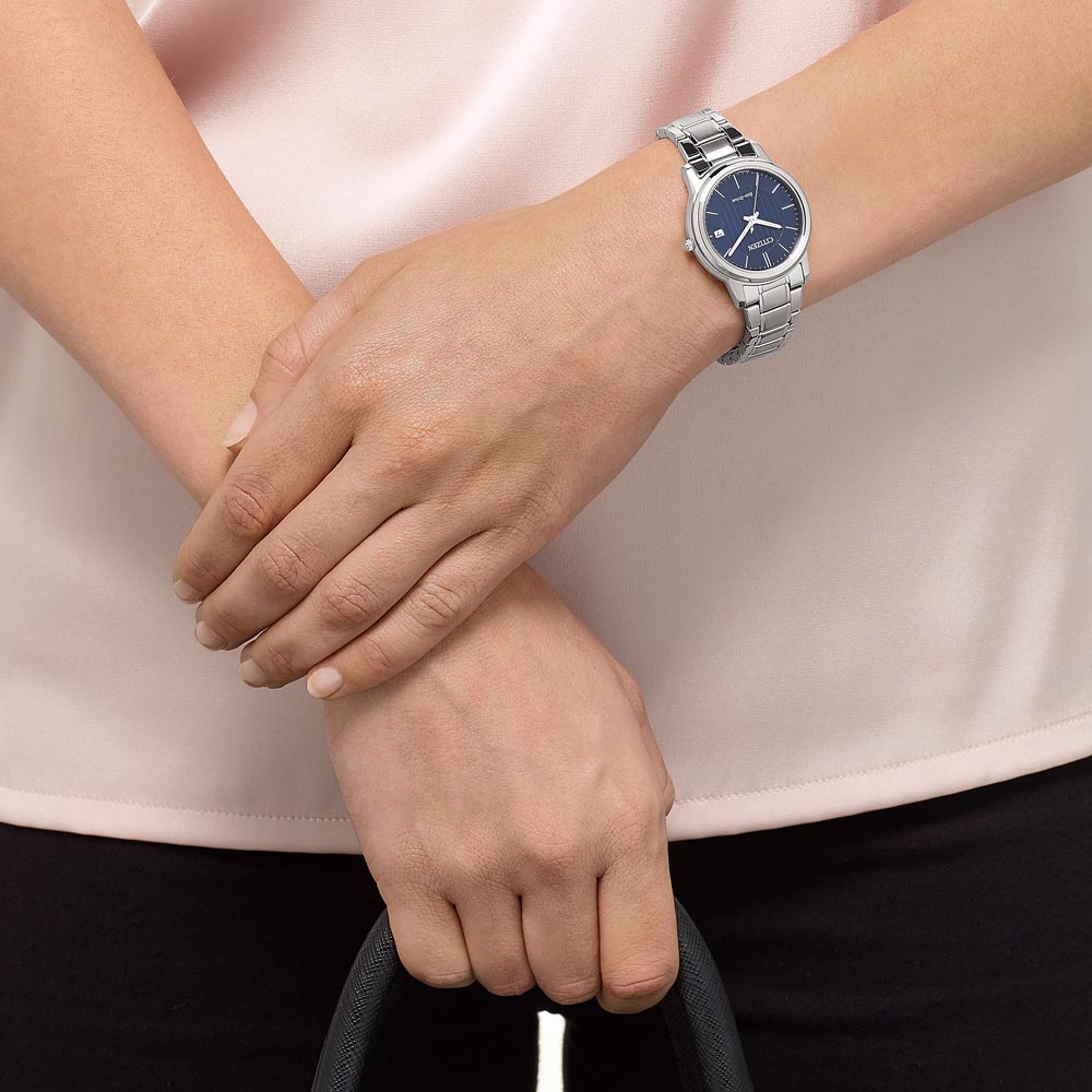 Citizen FE6011-81L นาฬิกาผู้หญิง Eco-Drive Women's Watch