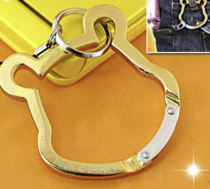 คาราไบเนอร์ หมีพูห์ (Pooh Carabiner) สีส้ม (Disney)