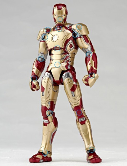 Kaiyodo Revoltech - Iron Man 3 Mark 42