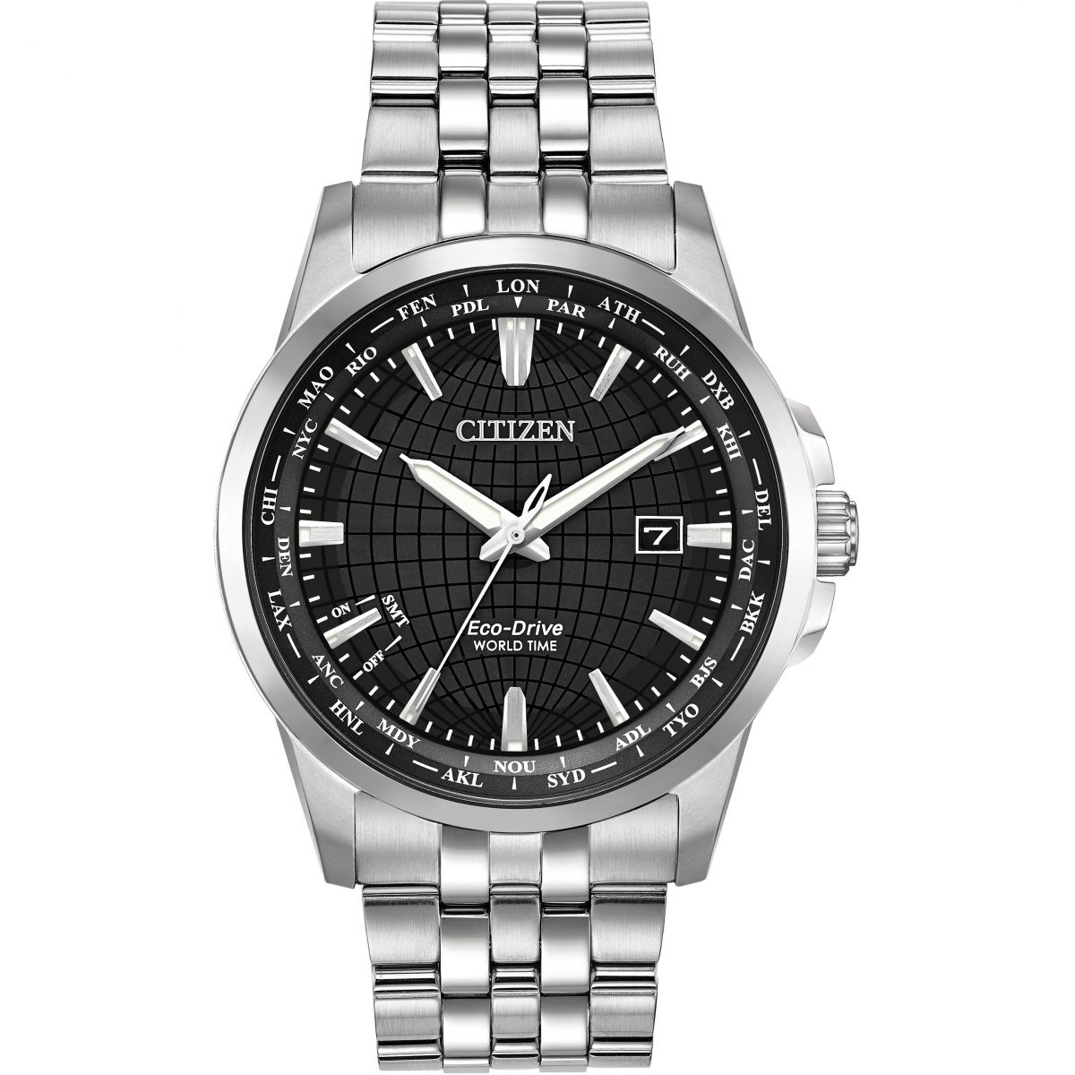 Citizen BX1000-57E นาฬิกาผู้ชาย Eco-Drive World Time Men's Watch