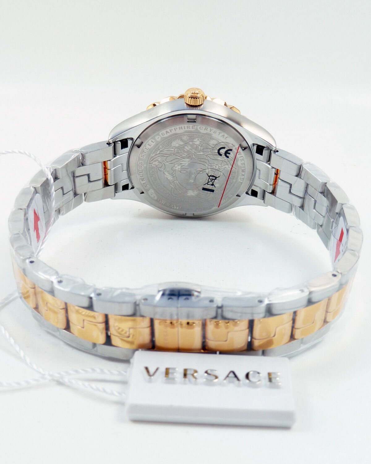 Versace V12050016 นาฬิกาผู้หญิง Hellenyium Quartz Swiss Made Women's Watch