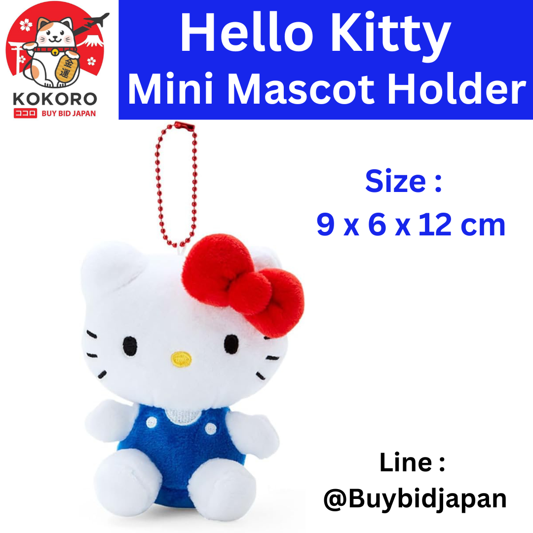 [PRE-ORDER] พวงกุญแจ คิตตี้ พวงไข่ปลา Hello Kitty Mini Mascot Holder サンリオ(SANRIO) ハローキティ マスコットホルダー 054810