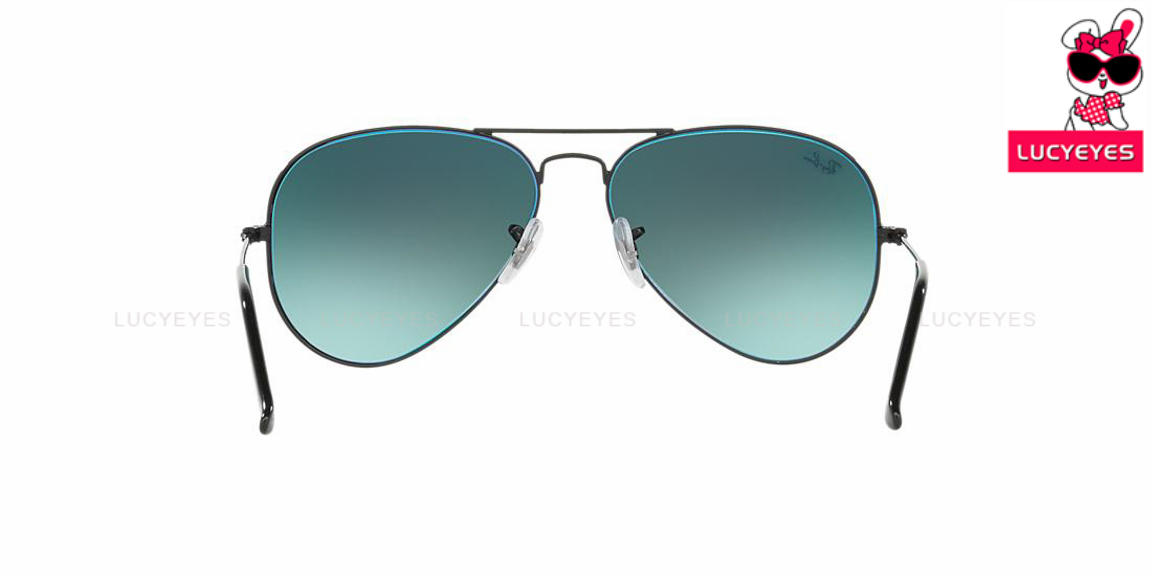 RayBan RB3025 002/4W AVIATOR LARGE METAL กรอบดำ เลนส์ส้มไล่สี 4