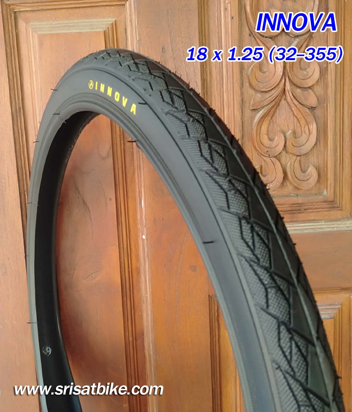 ยางจักรยาน 18 x 1.25 (32-355) INNOVA
