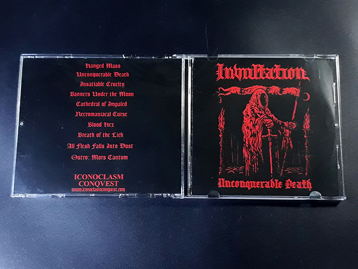 INVULTATION'Unconquerable Death' CD