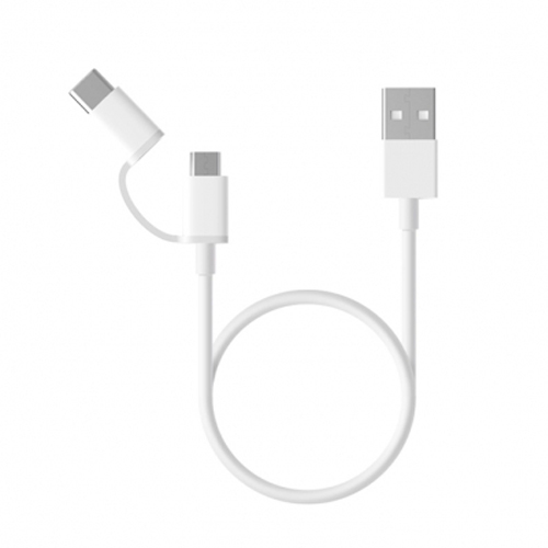สายชาร์จ Xiaomi Data Combo Cable (Micro USB + Type C)