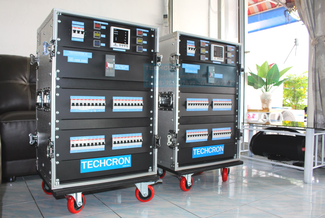 ตู้โหลดTechcron 16u ABB 250 แอมป์