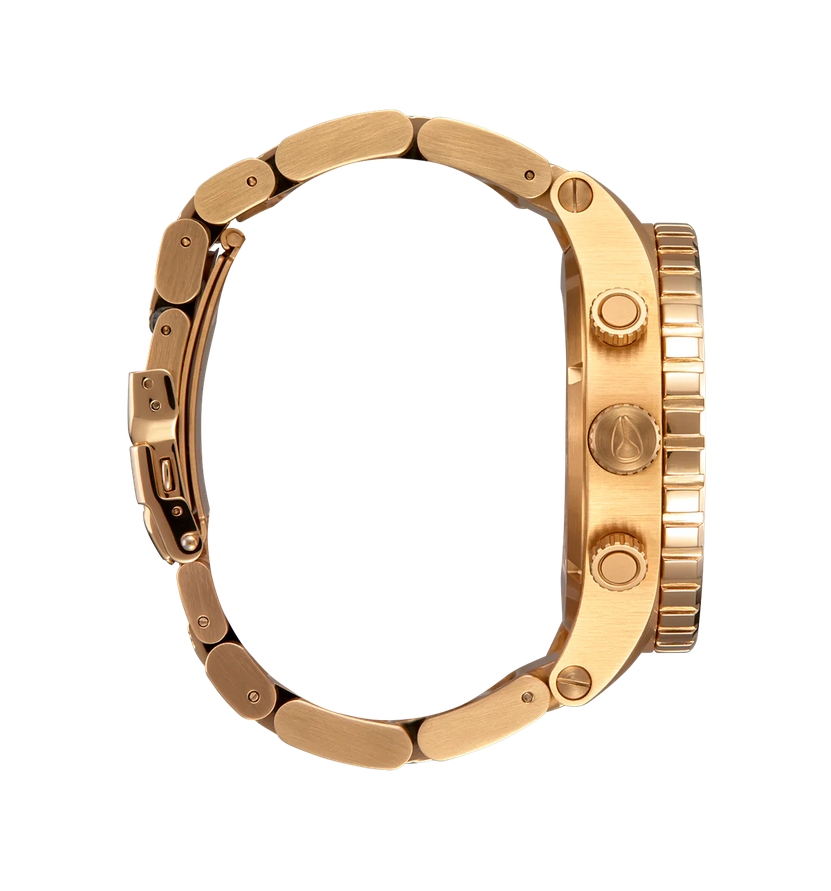 Nixon A1355-513-00 นาฬิกาผู้ชาย Rolling Stones 51-30 Chrono Quartz Men's Watch