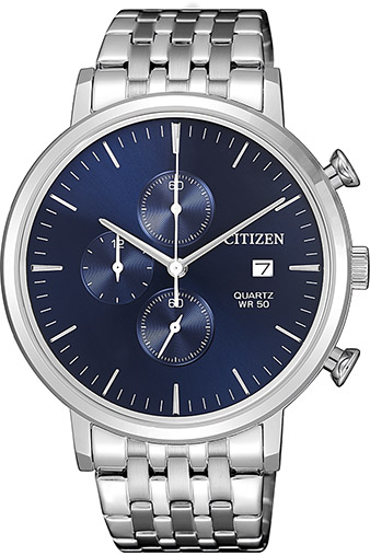 Citizen AN3610-55L นาฬิกาผู้ชาย Quartz Chronograph Men's Watch
