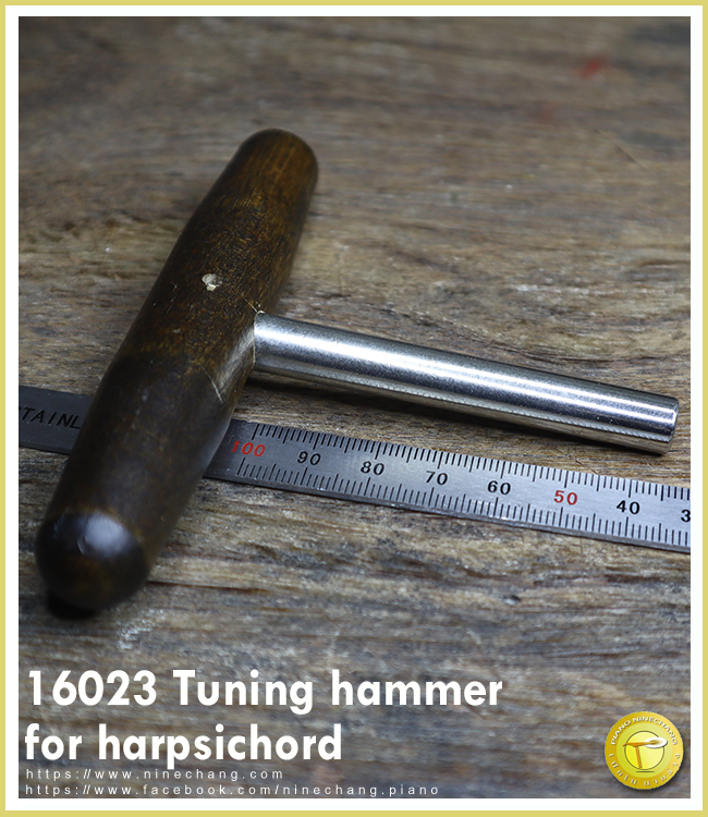 16023 Tuning hammer for harpsichord