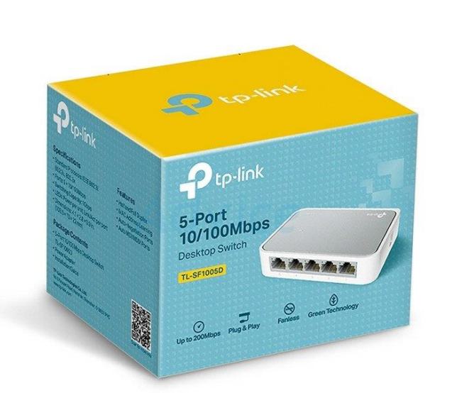 Switching Hub TP-LINK (TL-SF1005D) 5 Port (5")