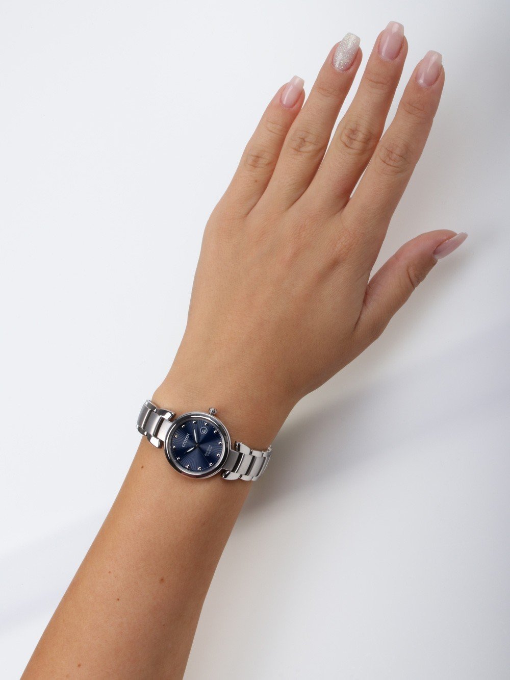 Citizen EW2500-88L นาฬิกาผู้หญิง Super Titanium Eco-Drive Women's Watch