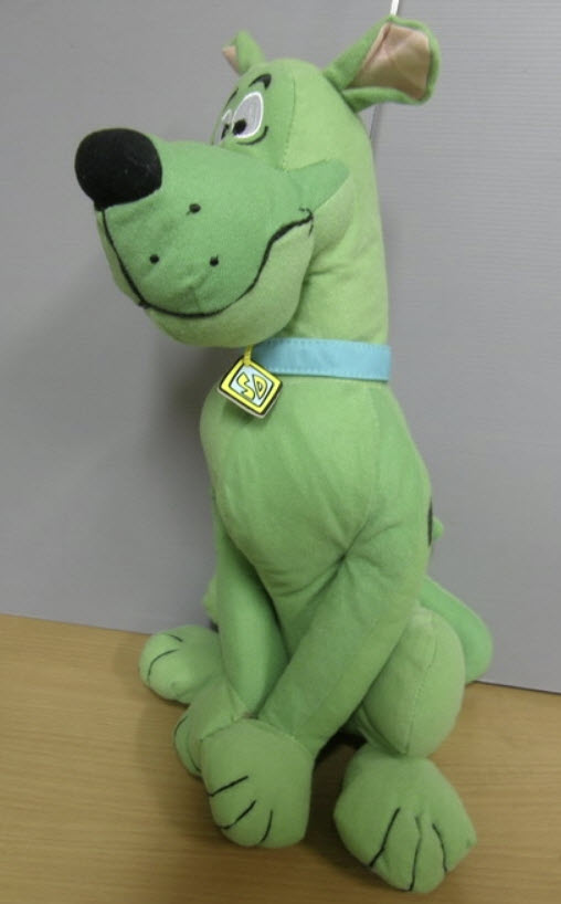 สกูบิดู (Scooby-Doo) สีเขียว ขนาด 14 นิ้ว (มือสอง)