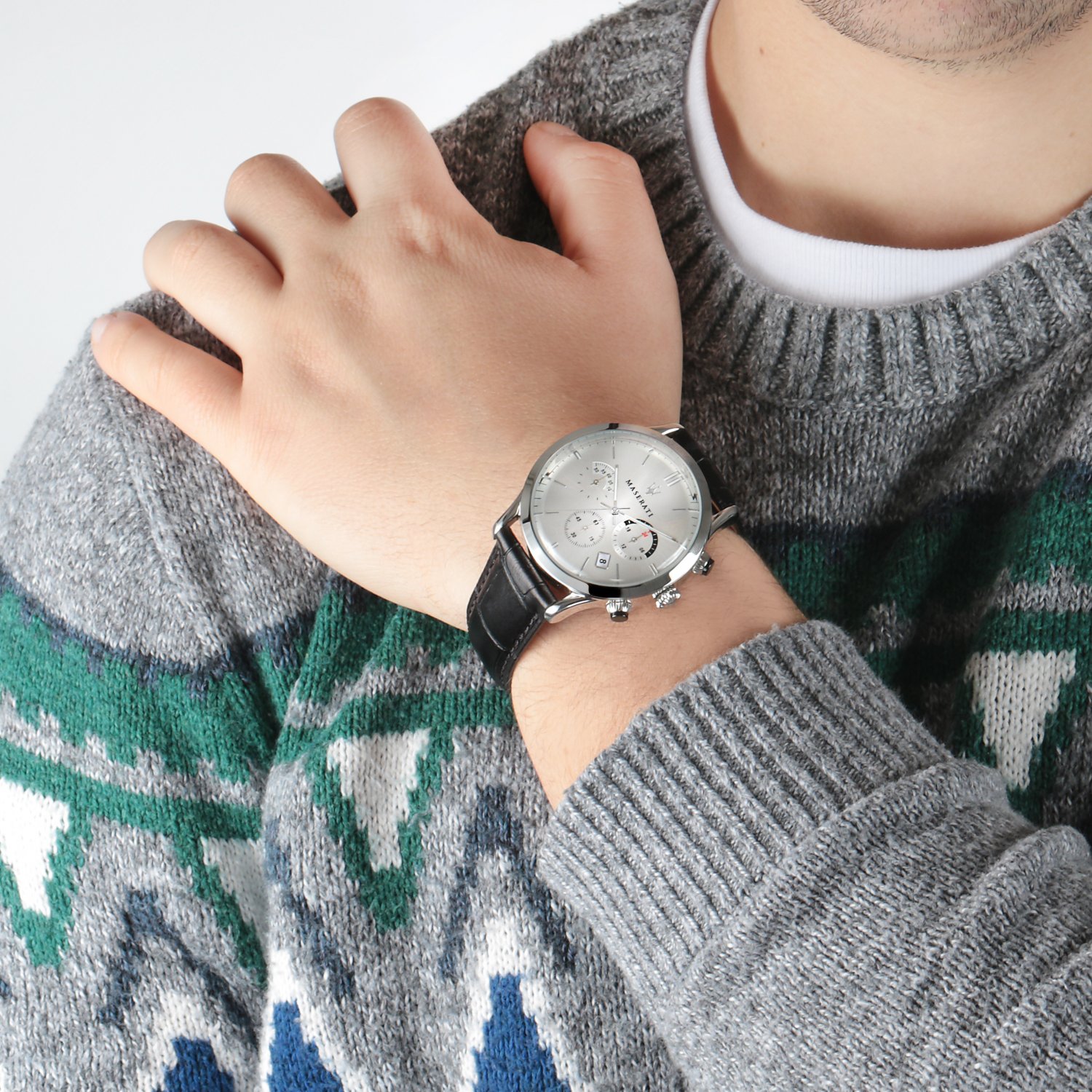 Maserati R8871633001 นาฬิกาผู้ชาย Maserati รุ่น R8871633001, Ricordo Chronograph Men's Watch