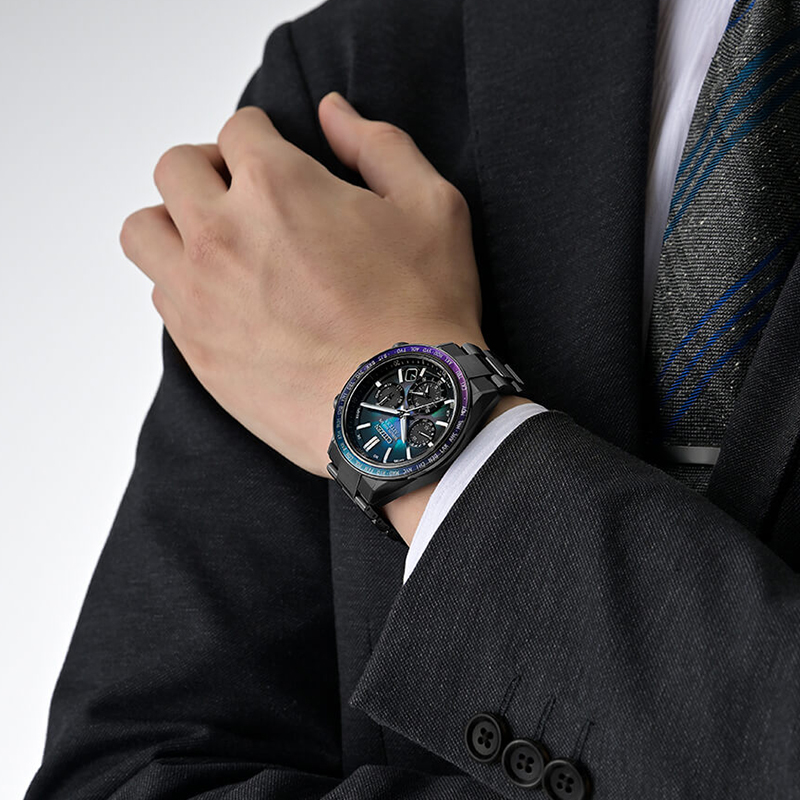 Citizen CC4057-60E นาฬิกาผู้ชาย Attesa Satellite Wave GPS Super Titanium LIMITED EDITION 1900 Men's Watch