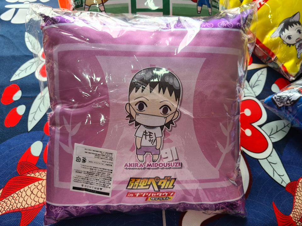 [พร้อมส่ง] หมอนอนิเมะ โอตาคุน่องเหล็ก โอตาคุปั่นสะท้านโลก ขนาด 28 x 28 cm นำเข้าจากญี่ปุ่น Yawamushi Pedal Anime Cushion GRANDE ROAD 弱虫ペダル