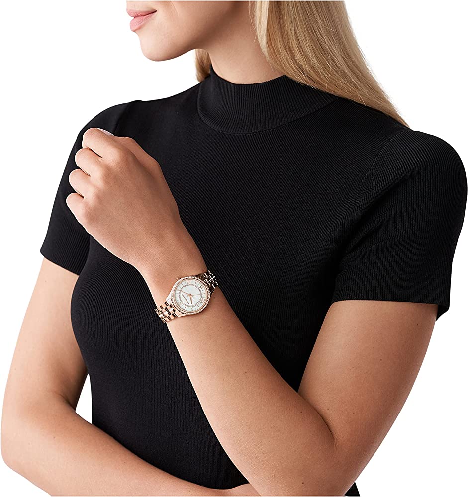 Michael Kors MK3716 นาฬิกาผู้หญิง Lauryn Quartz Women's Watch