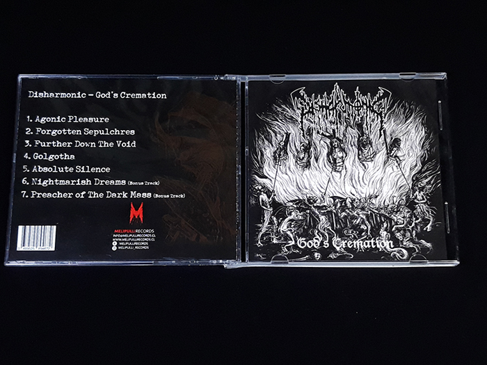 DISHARMONIC ' God's Cremation' CD