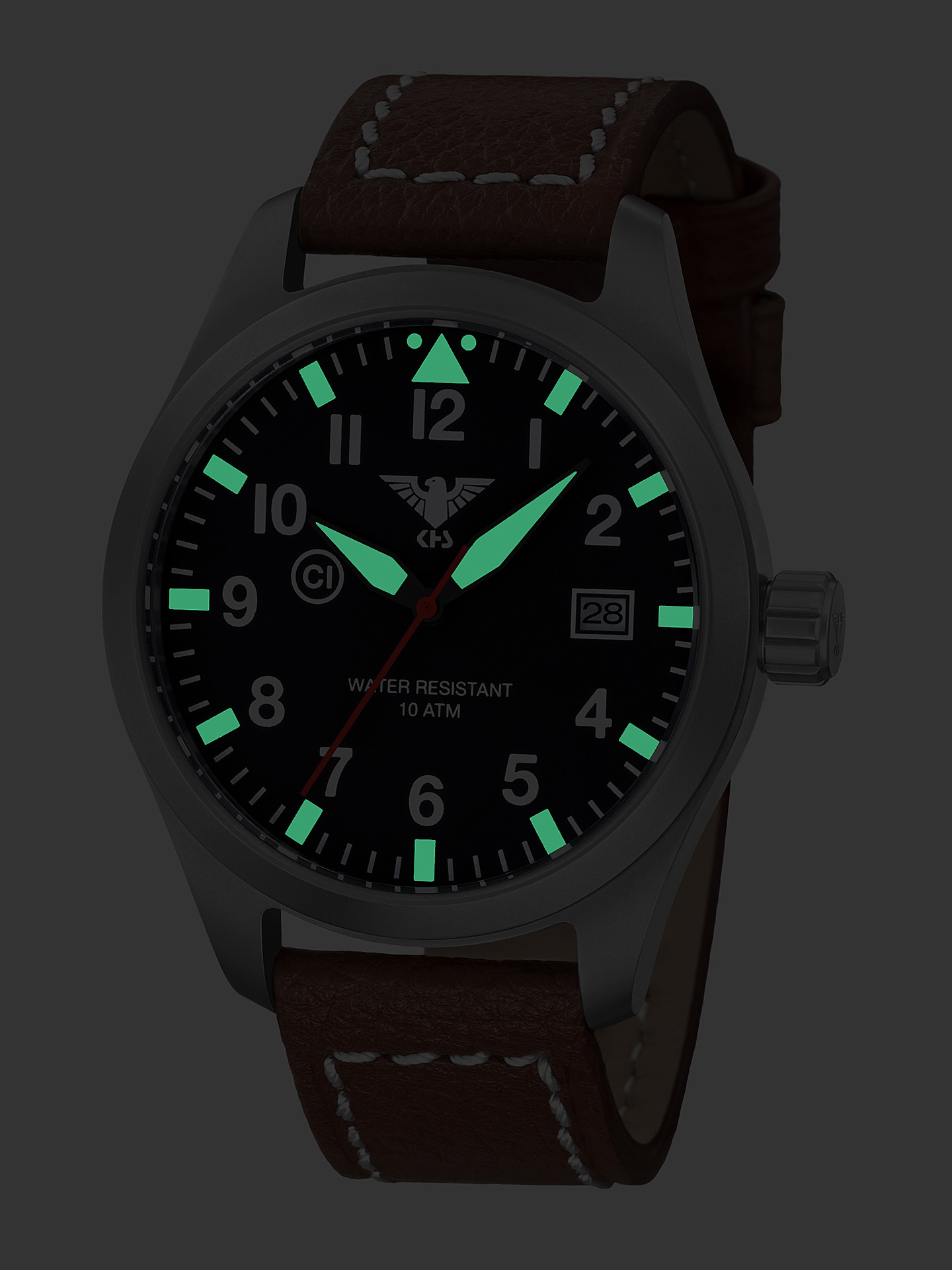 KHS Tactical KHS.AIRS.LB5 นาฬิกา Airleader Quartz Watch