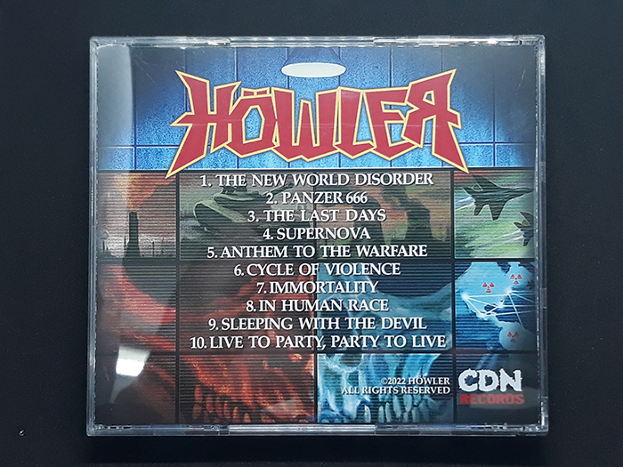 HOWLER'Descendants of Evil' CD