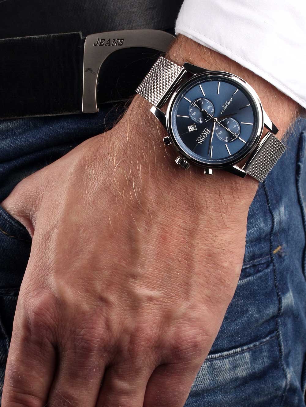 Hugo Boss 1513441 นาฬิกาผู้ชาย Jet Chronograph Quartz Men's Watch