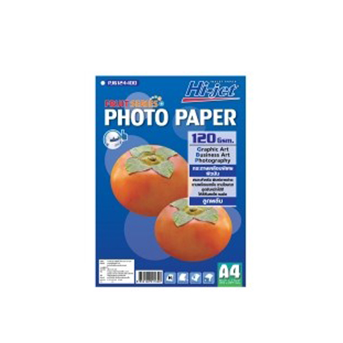 กระดาษโฟโต้ Hi-Jet PJG124-100