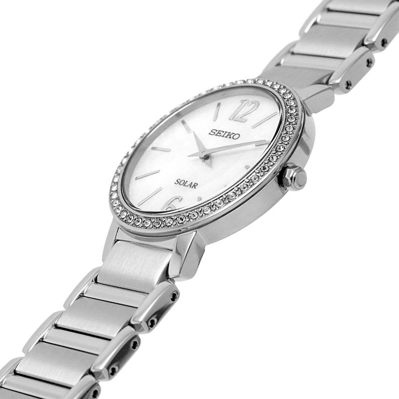 Seiko SUP467P1 นาฬิกาผู้หญิง Solar Women's Watch