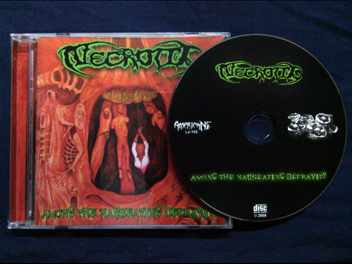 NECROTIC'Among The Nauseating Depravity' CD