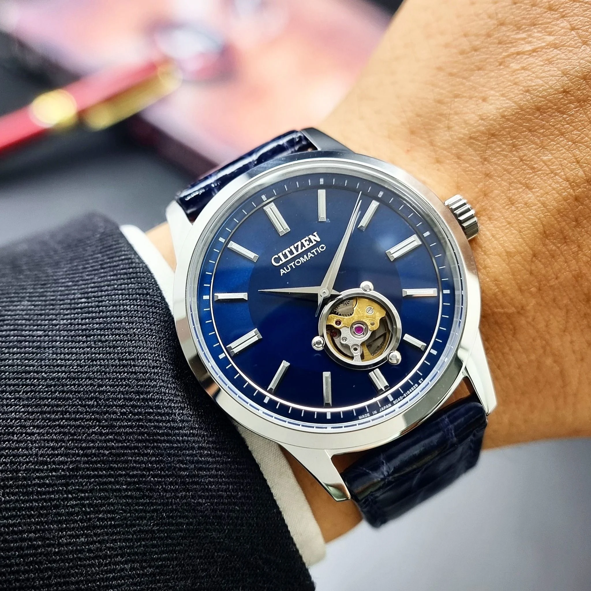 Citizen NB4020-11L นาฬิกาผู้ชาย Automatic Made In Japan Men's Watch