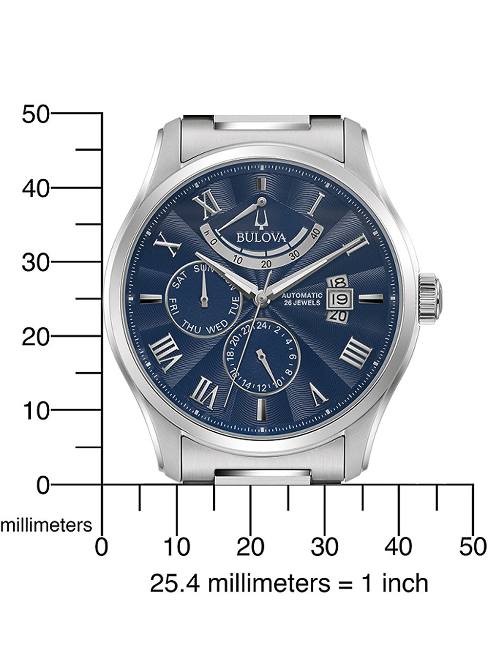 Bulova 96C147 นาฬิาผู้ชาย Automatic Men's Watch