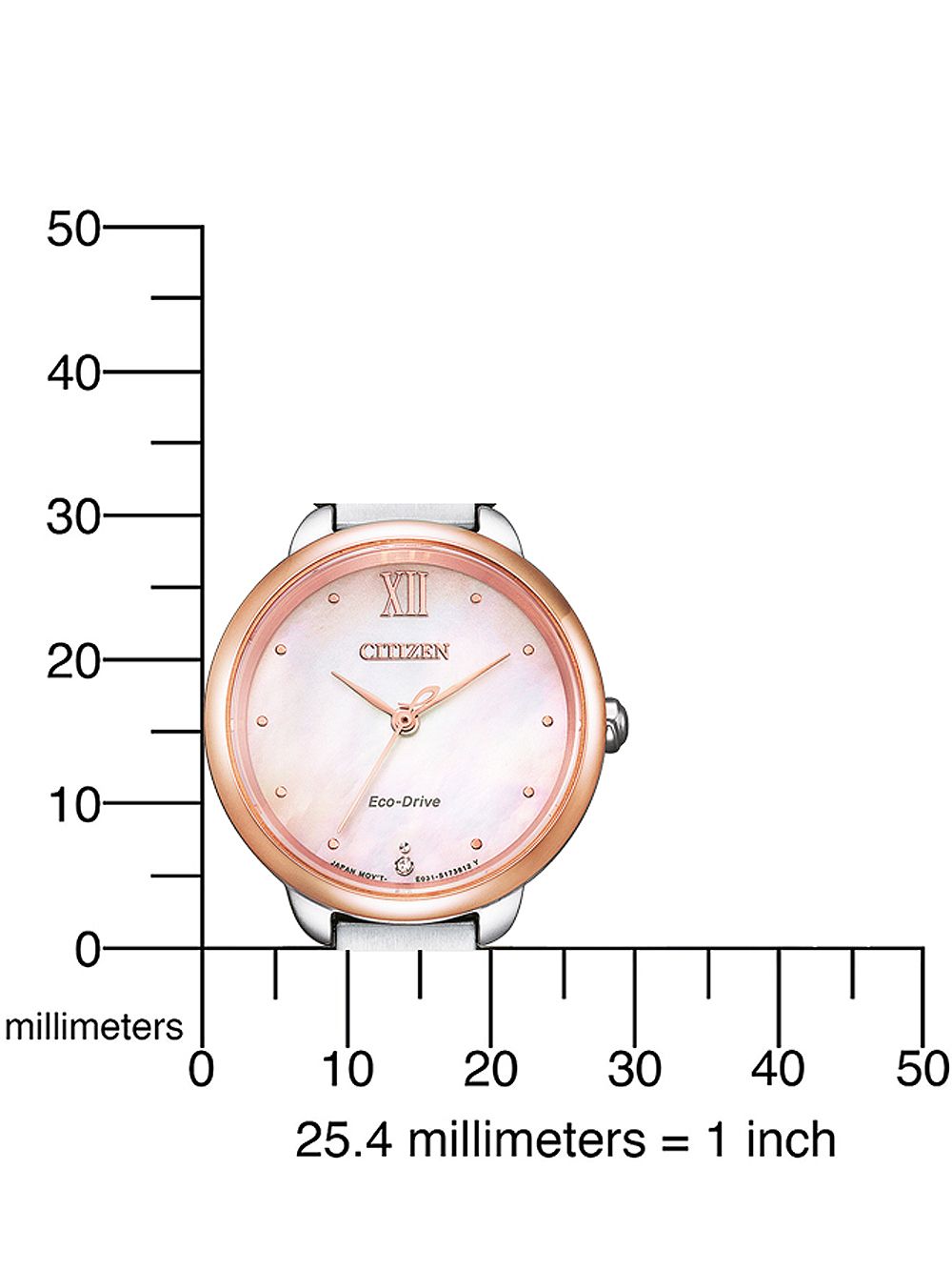 Citizen EM0924-85Y นาฬิกาผู้หญิง Eco-Drive Women's Watch