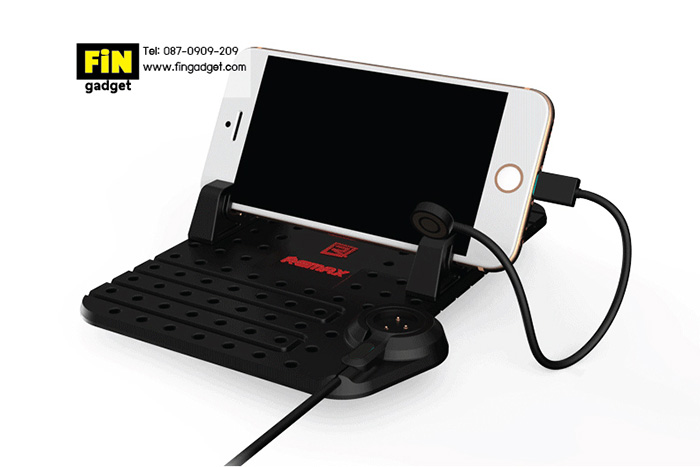 Remax Car Holder Super Flexible ที่วางมือถือพร้อมที่ชาร์จ