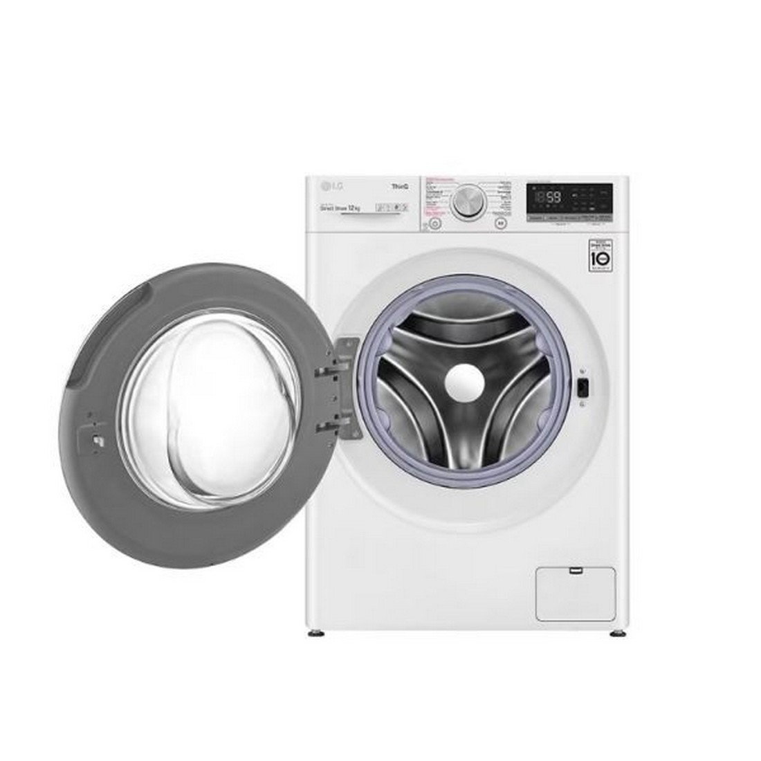 [ผ่อน0%] LG เครื่องซักผ้าฝาหน้า FV1411S4W1 11 กก.1400RPM อินเวอร์เตอร์ สีขาว (ชลบุรีส่งฟรี)