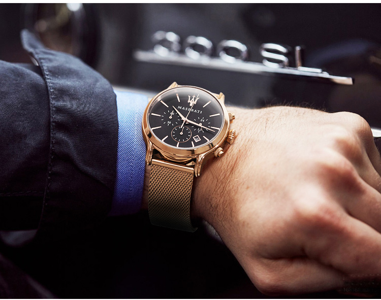 Maserati R8873618005 นาฬิกาผู้ชาย Maserati รุ่น R8873618005 Epoca Chronograph Men's Watch